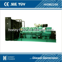 2000KVA Googol 60Hz grupo gerador diesel, HGM2250, 1800RPM